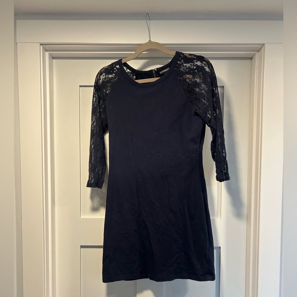 Express large Navy dress